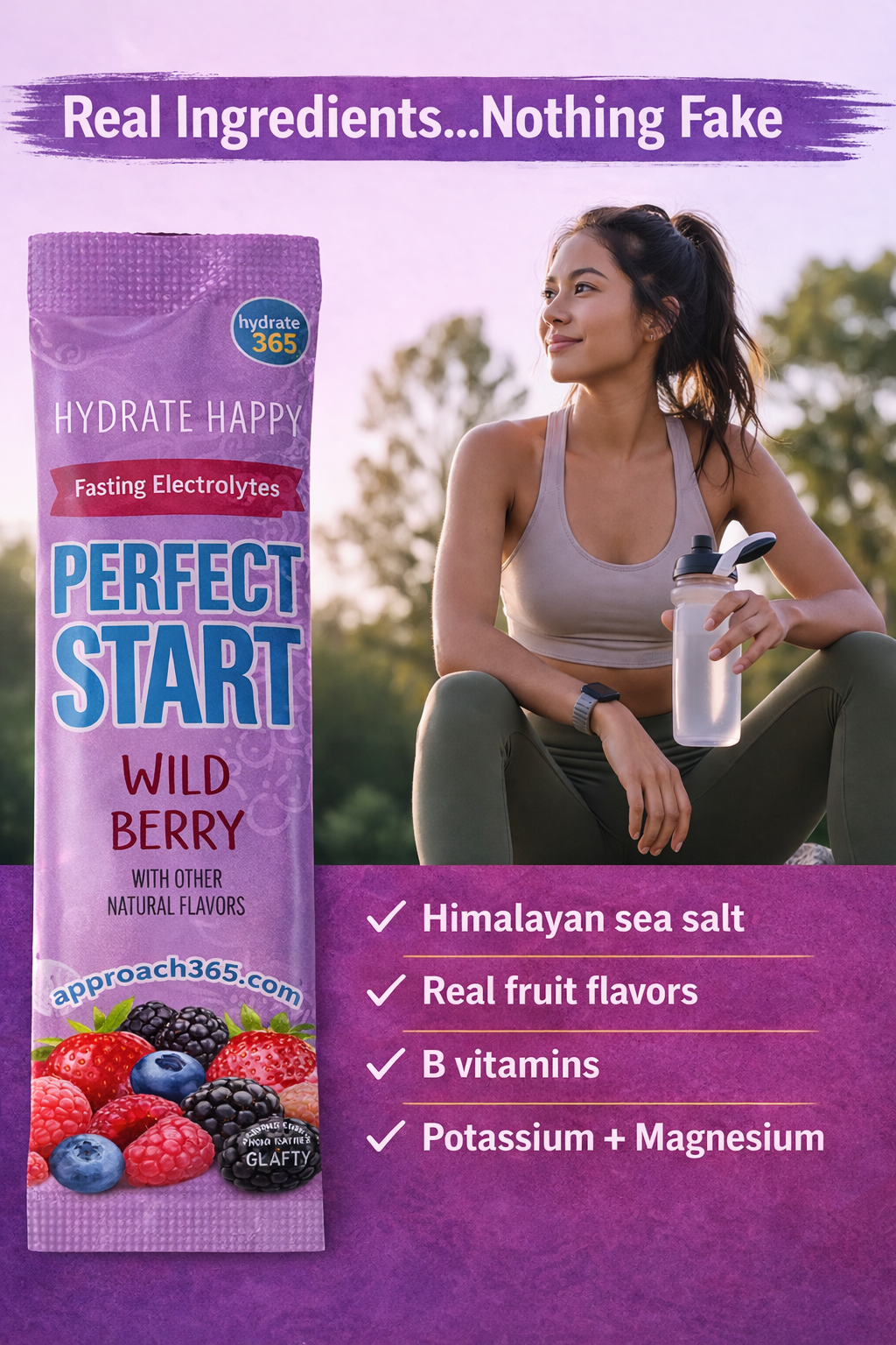 Perfect Start Electrolytes - Wild Berry