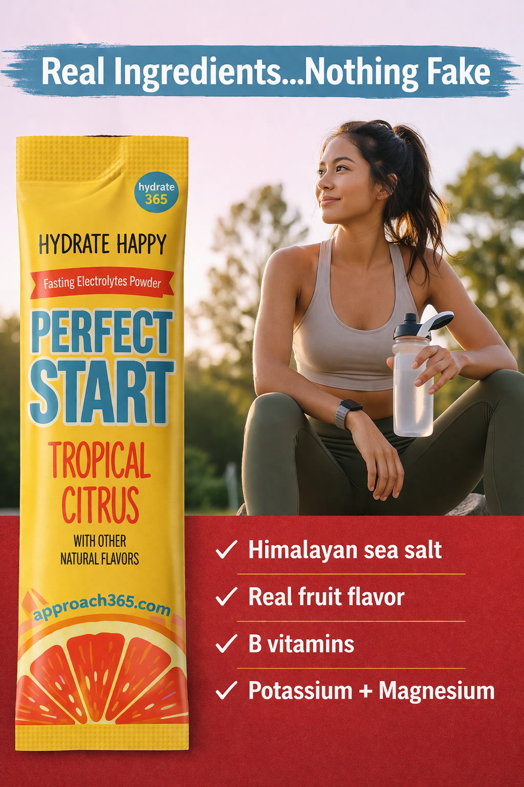 Perfect Start Electrolytes - Tropical Citrus