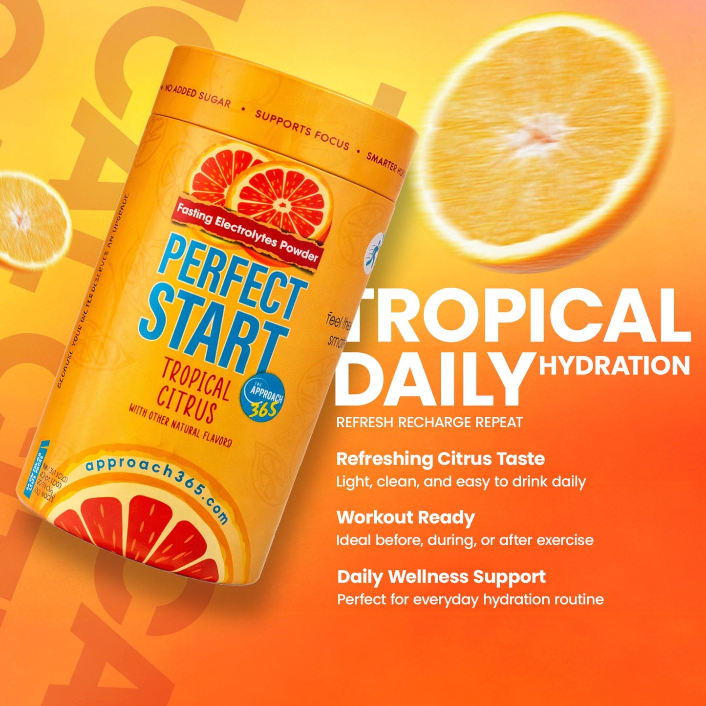 Triple Hydration – 2 Tropical Citrus, 1 Wild Berry+ FREE WATER BOTTLE