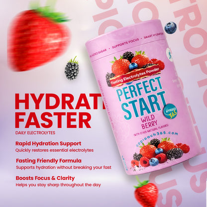 Triple Hydration – 2 Tropical Citrus, 1 Wild Berry+ FREE WATER BOTTLE